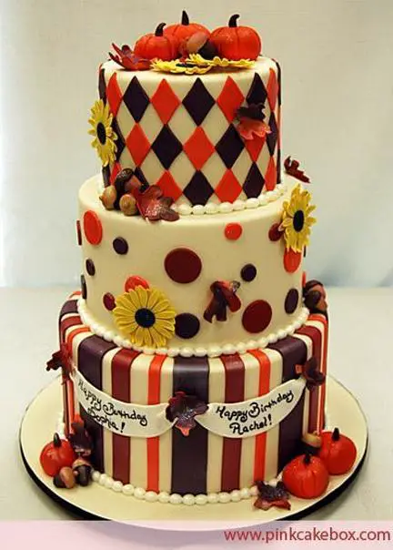 november birthday cakes