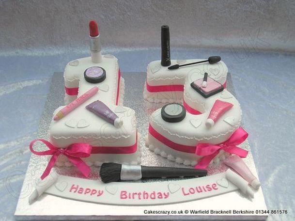 number 13 birthday cake