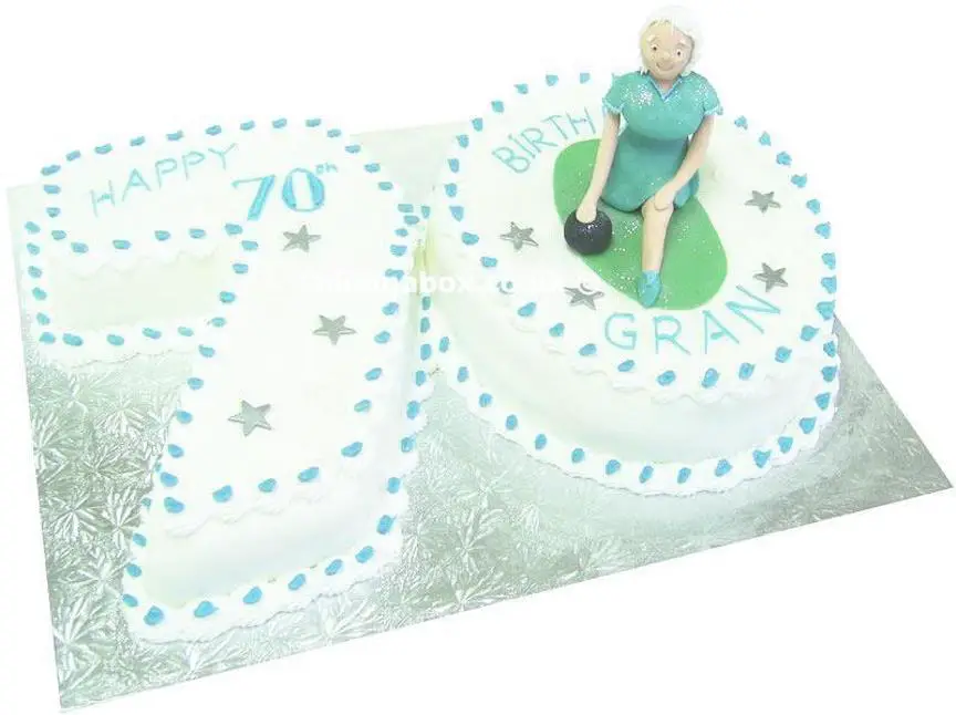 number 70 birthday cake