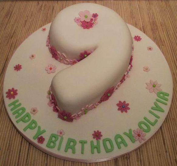 number 9 birthday cake