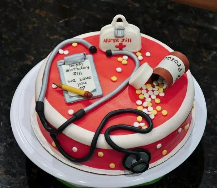 nurse themed birthday cakes