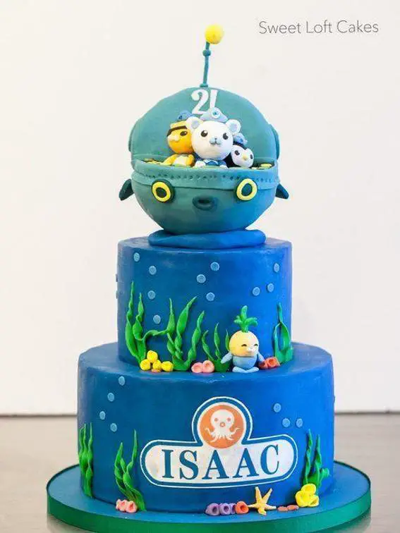 octonauts birthday cakes