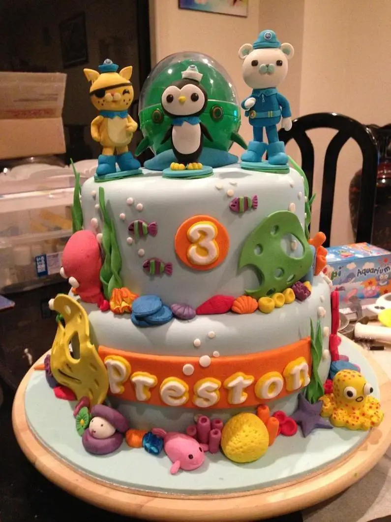 octonauts birthday cakes