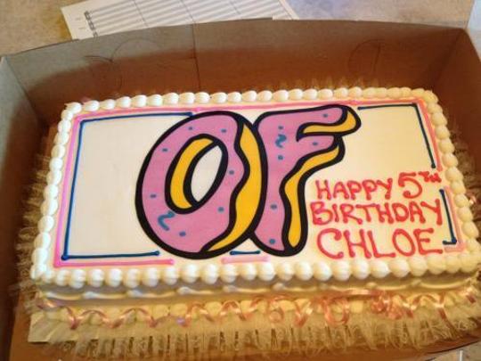 odd future birthday cake