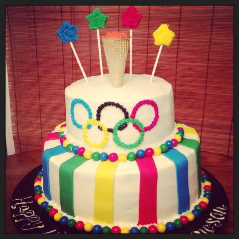 olympic birthday cake ideas