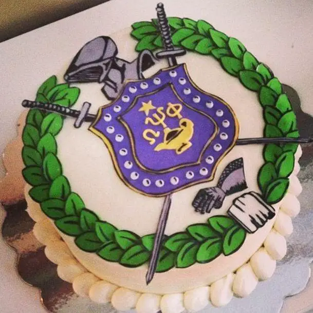 omega psi phi birthday cake