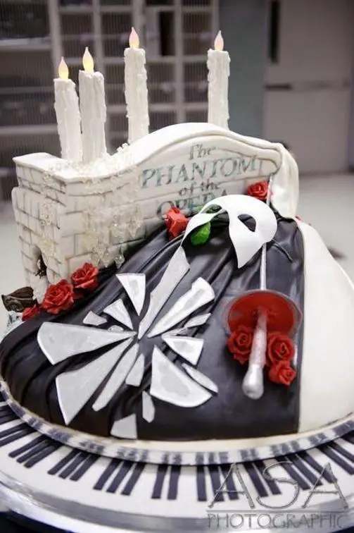 opera birthday cake