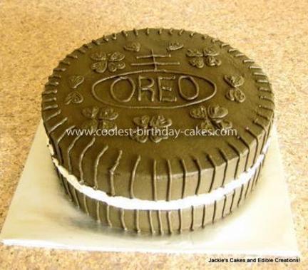 oreo cookie birthday cake