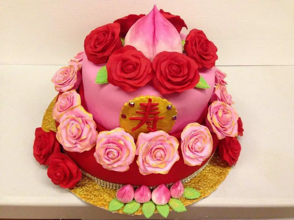 oriental birthday cakes