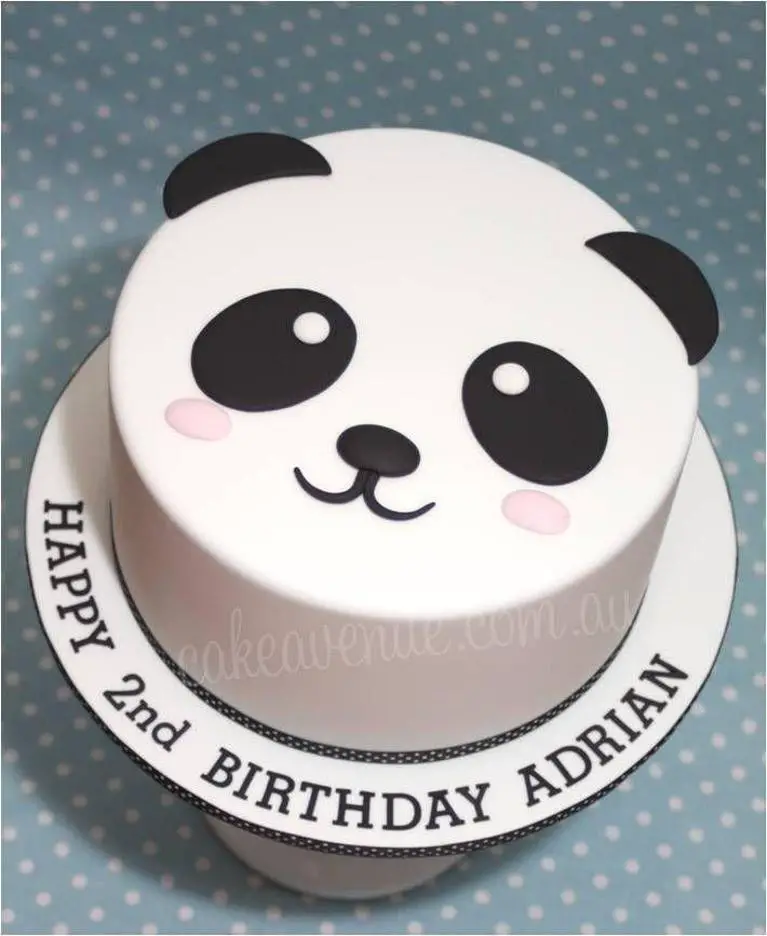 panda birthday cakes