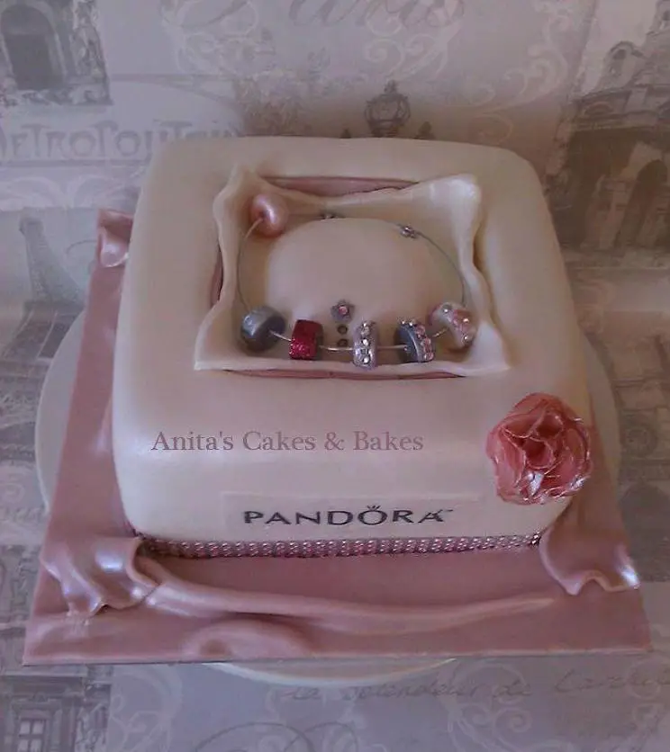 pandora charms birthday cake
