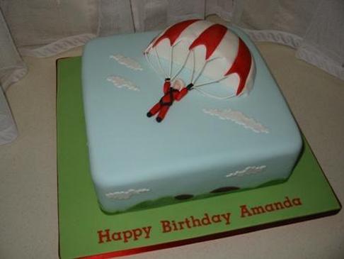 parachute birthday cakes