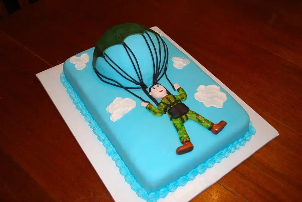 parachute birthday cakes