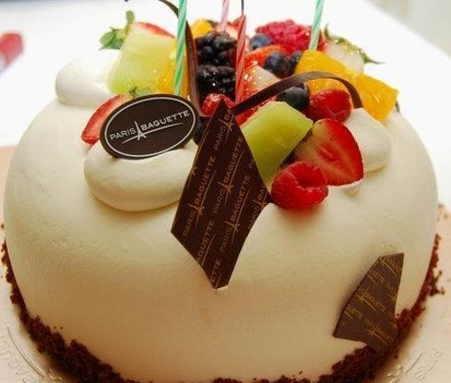 paris baguette birthday cake