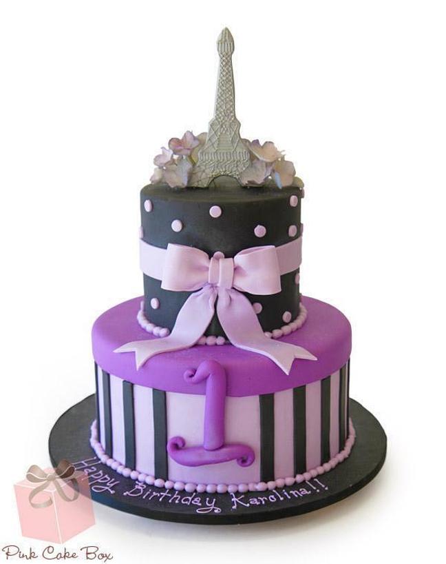 parisian birthday cake