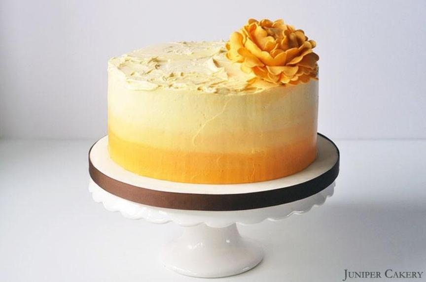passion fruit birthday cake
