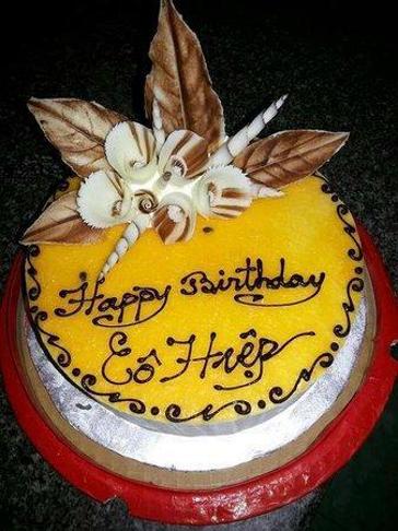 passion fruit birthday cake