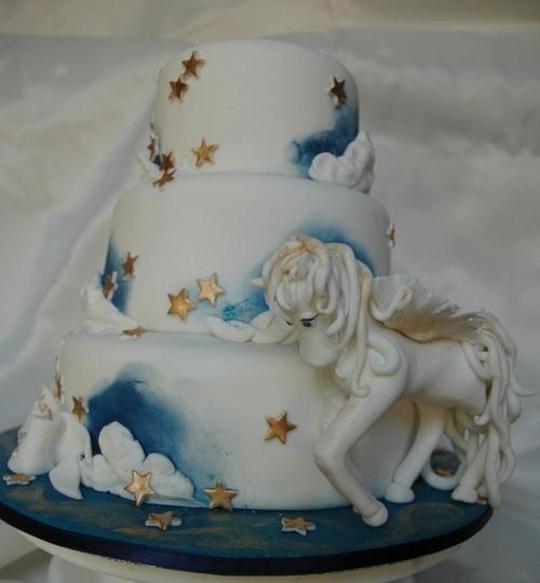 pegasus birthday cake
