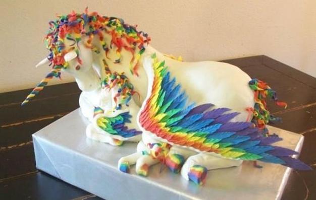 pegasus birthday cake