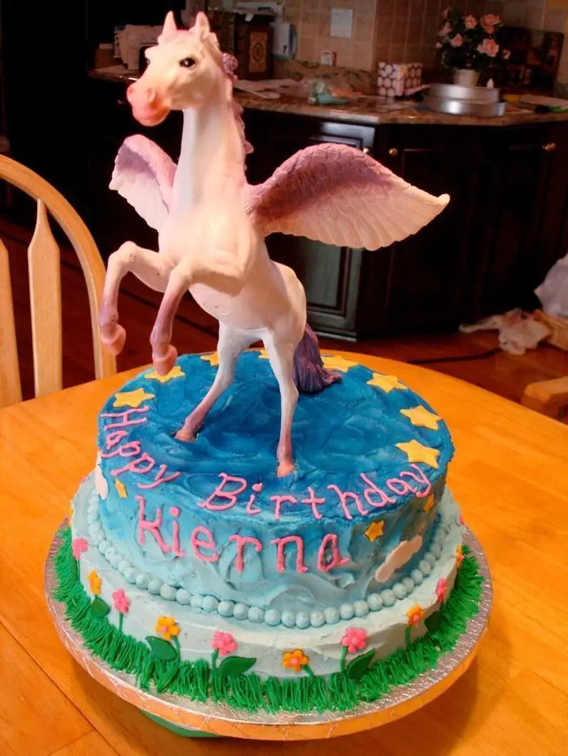 pegasus birthday cake