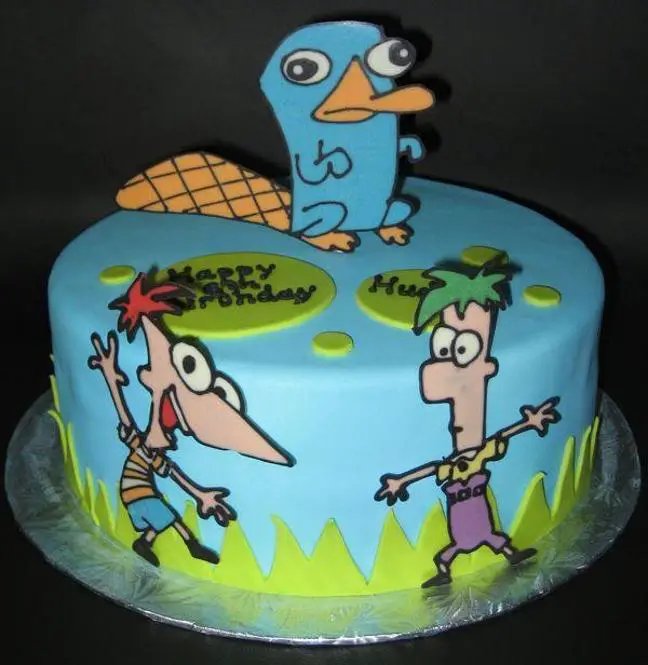 phineas and ferb birthday cakes
