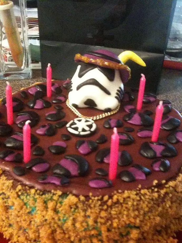 pimp birthday cake