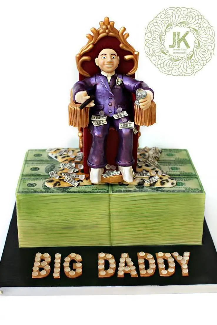 pimp birthday cake