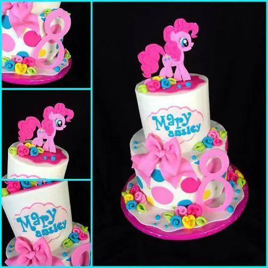 pinkie pie birthday cake