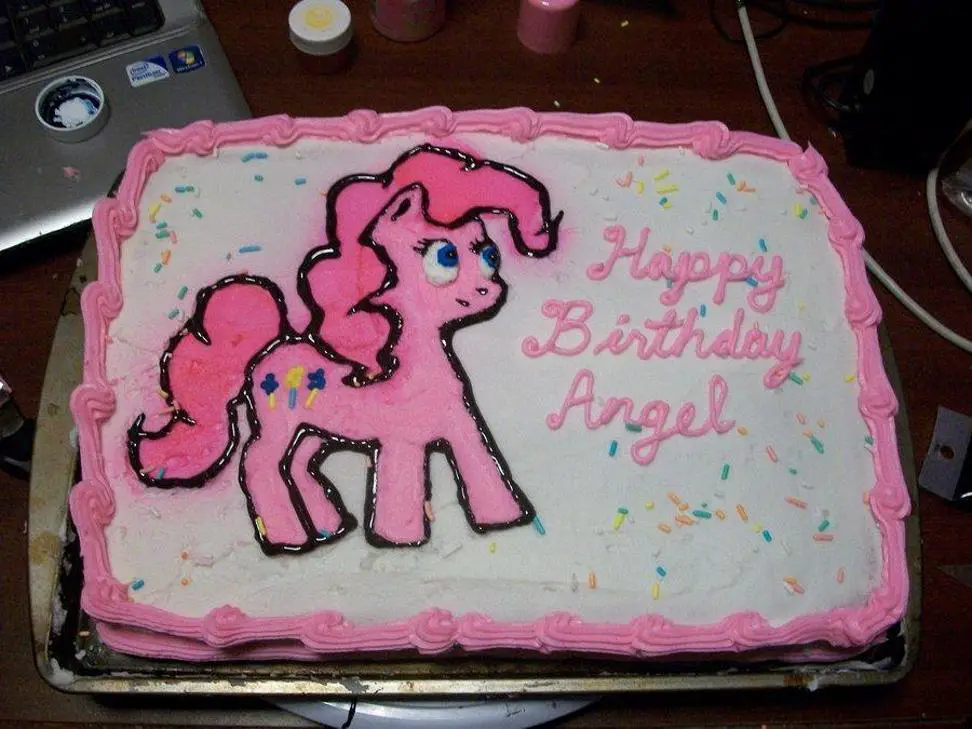 pinkie pie birthday cake