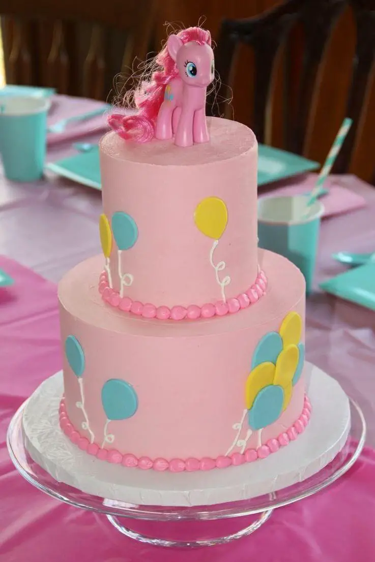 pinkie pie birthday cake