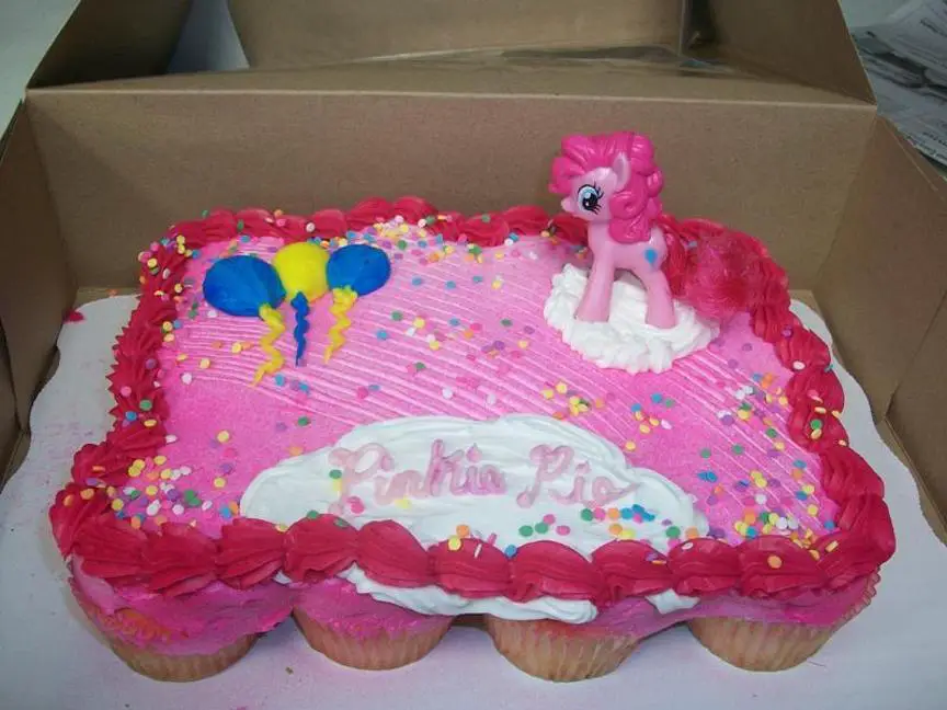 pinkie pie birthday cake