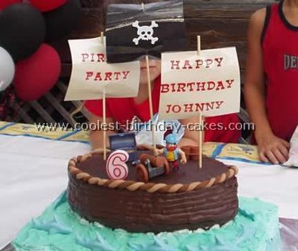 pirate birthday cakes for kids