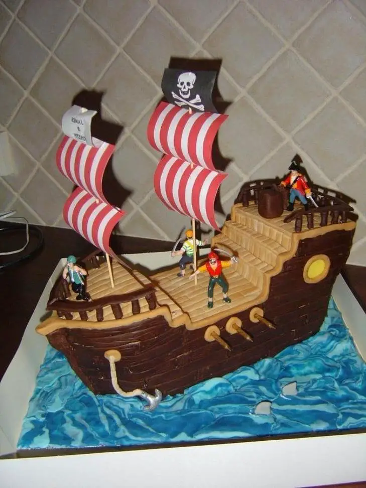 pirate birthday cakes for kids