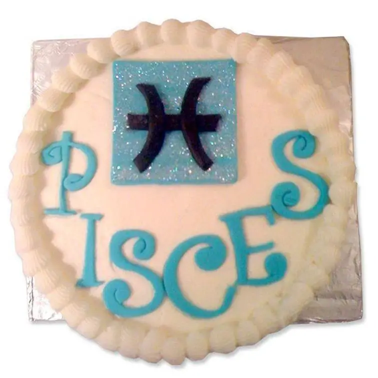 pisces birthday cakes