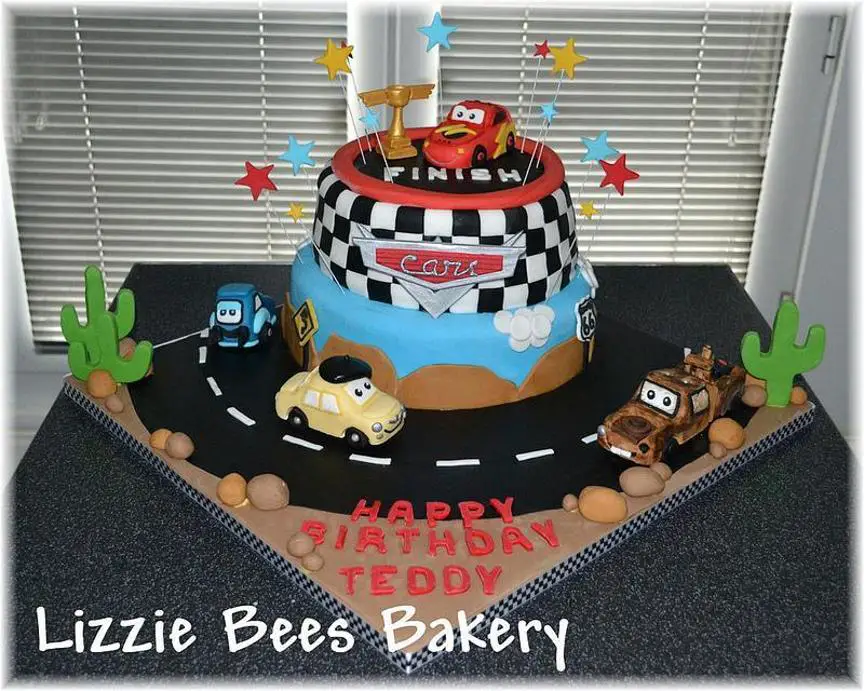 pixar cars birthday cake