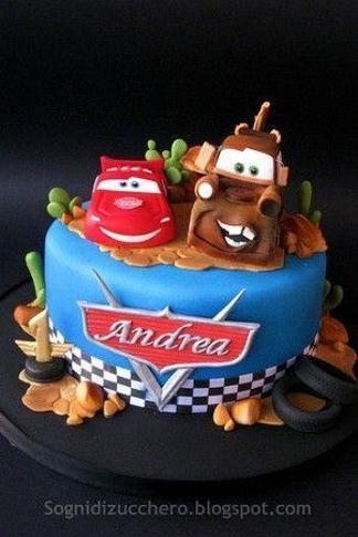 pixar cars birthday cake