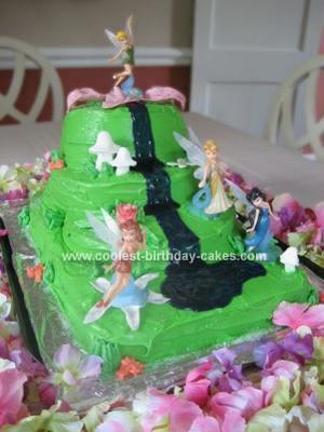 pixie hollow birthday cake