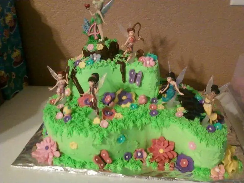 pixie hollow birthday cake