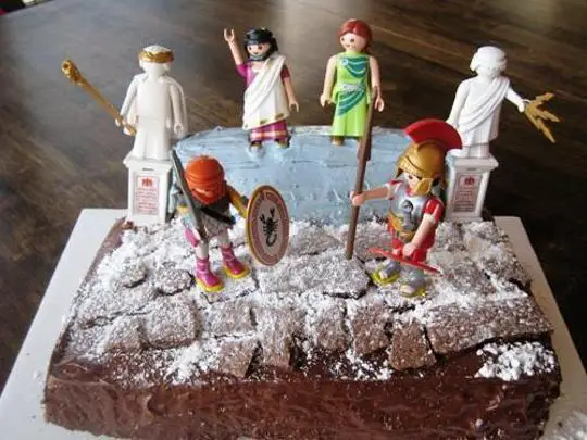 playmobil birthday cake