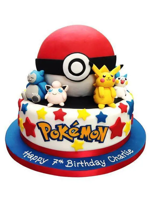 pokemon birthday cakes ideas