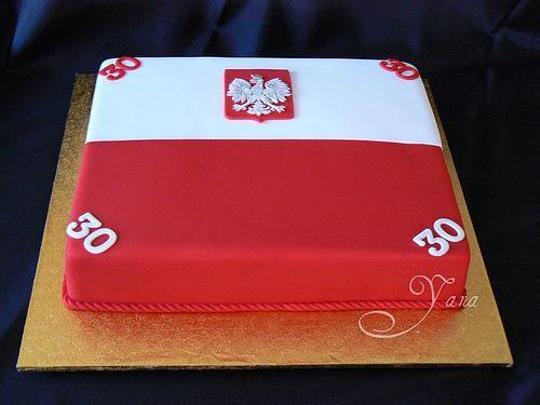 polish birthday cake