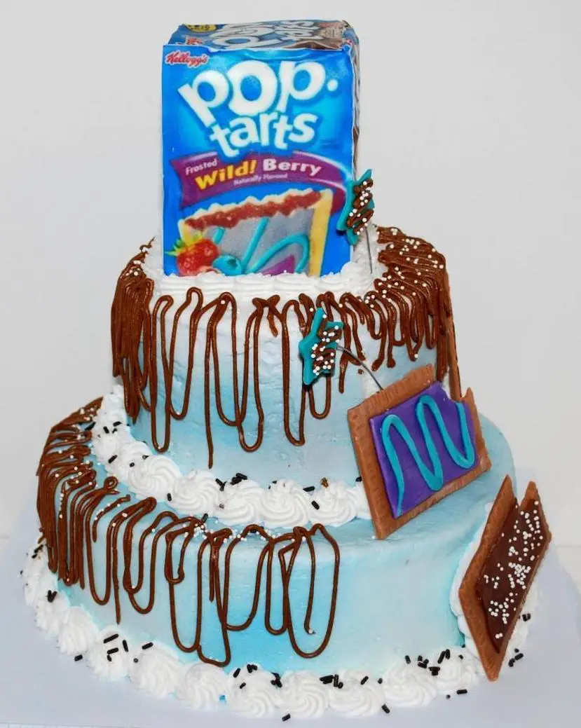 pop tart birthday cake
