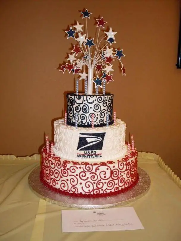 post birthday cake
