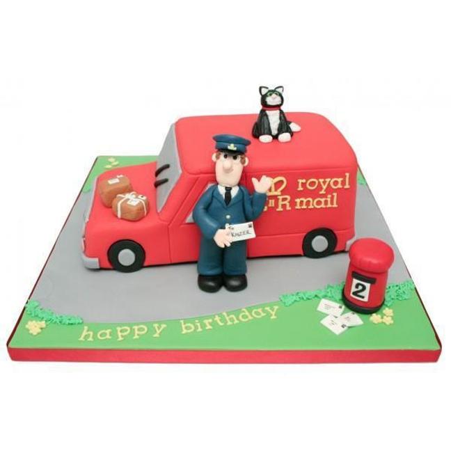 Postman pat birthday cakes