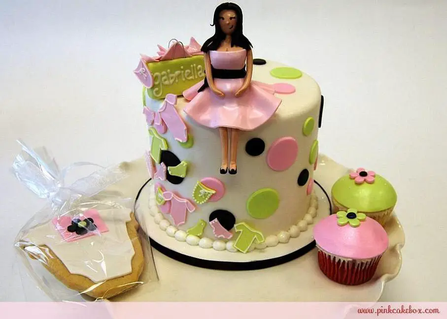 pregnant birthday cake