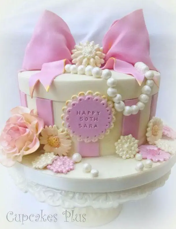 pretty girly birthday cakes