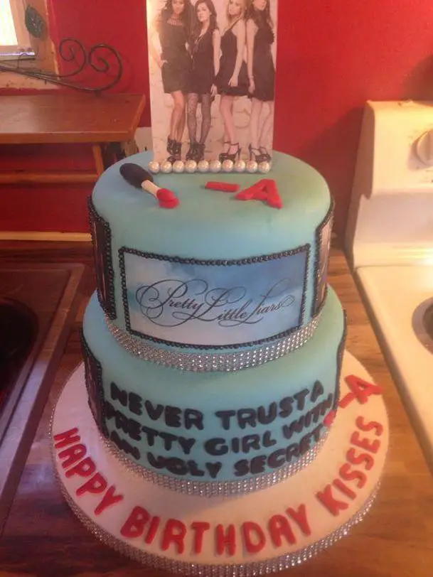 pretty little liars birthday cake