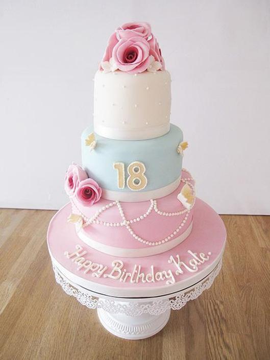 princess 18th birthday cakes
