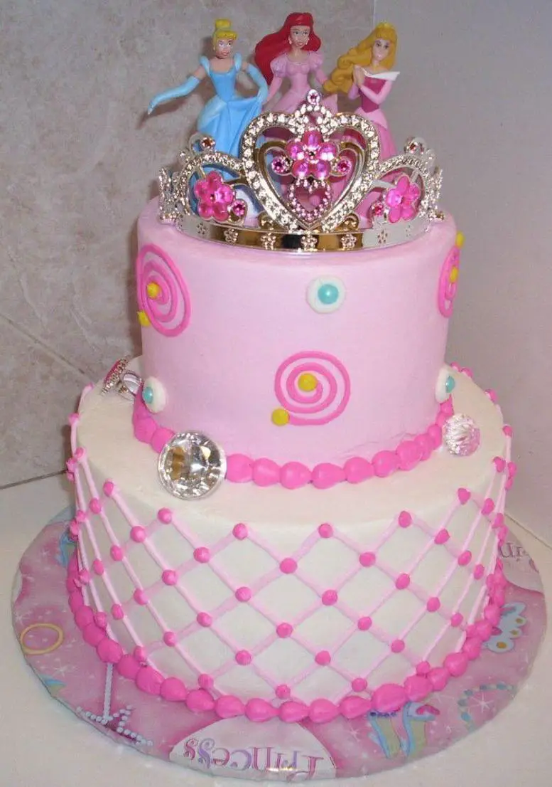 princess birthday cake designs