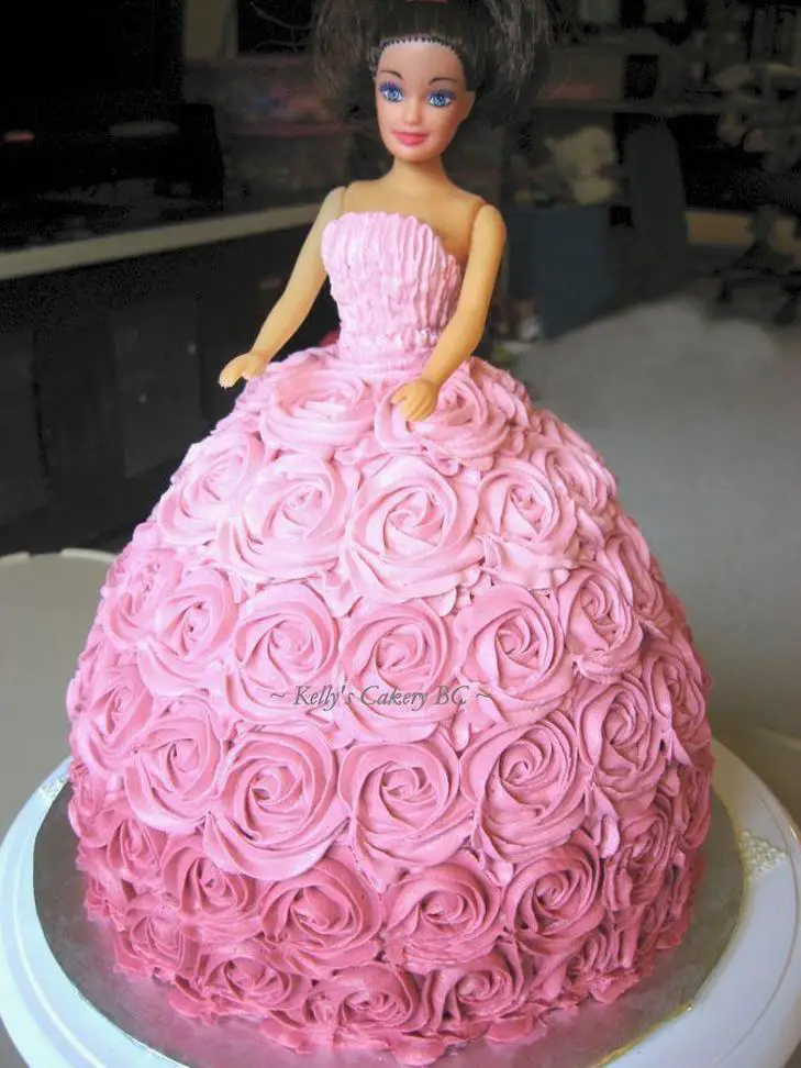 princess doll birthday cakes